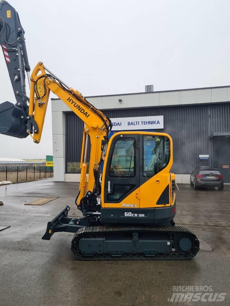 Hyundai R60CR-9A 소형 굴삭기 7톤 미만