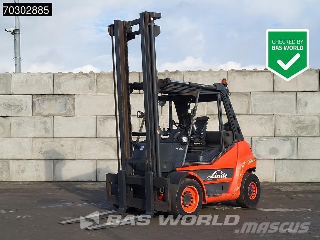 Linde H60D-01 디젤 지게차