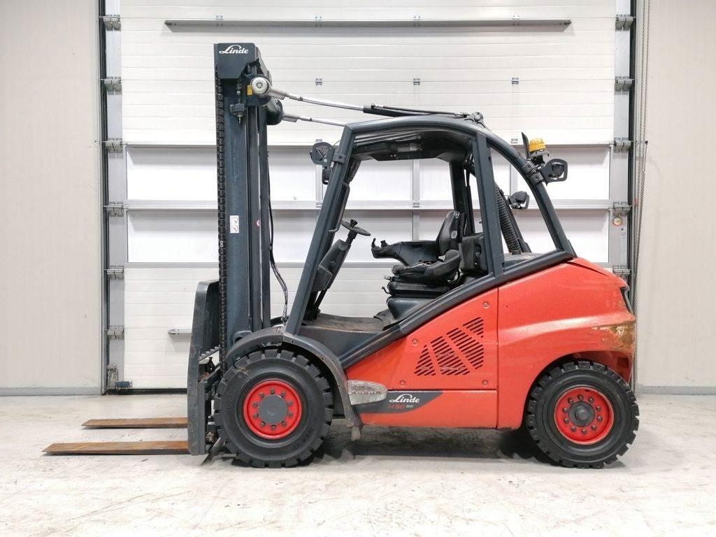 Linde H50D-02 디젤 지게차