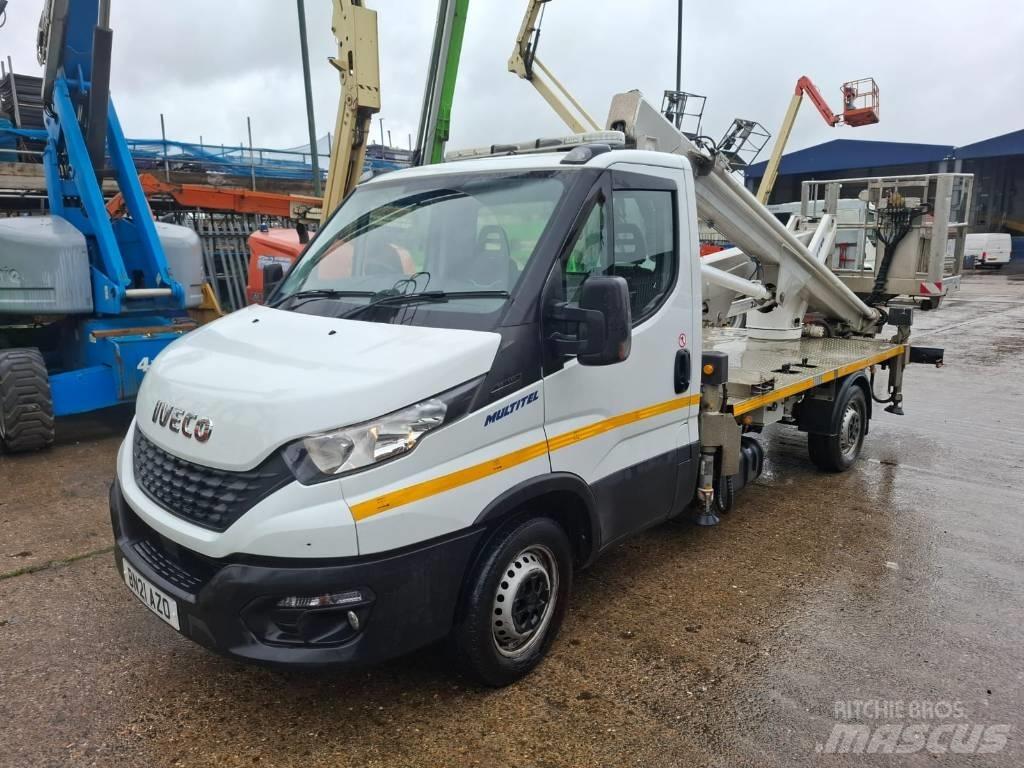 Multitel HX200 트럭 탑재 고소작업대