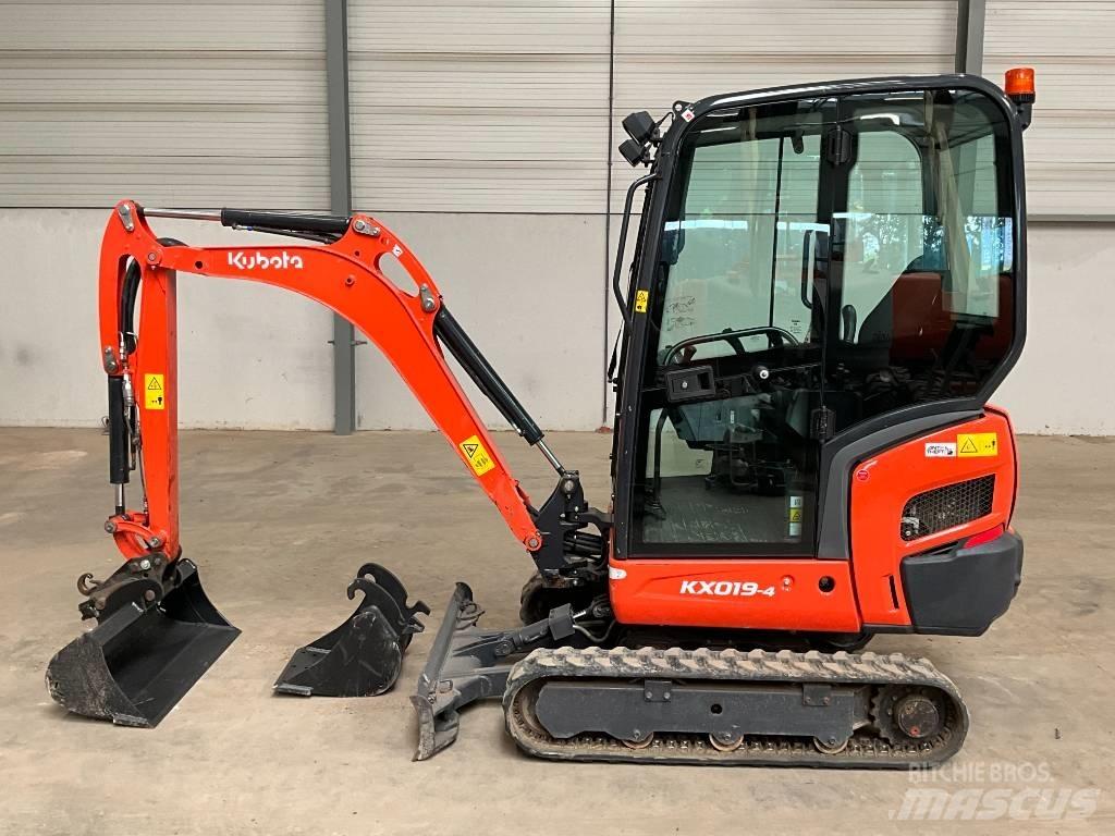Kubota KX 019-4 소형 굴삭기 7톤 미만