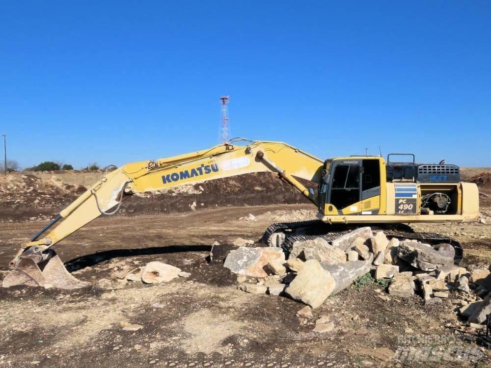 Komatsu PC 490 LC-10 대형 굴삭기 29톤 이상