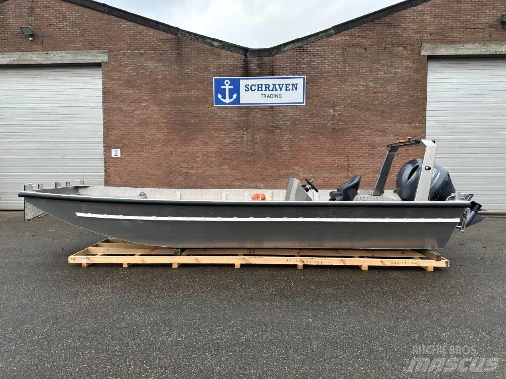  Werkboot Aluminium 작업선, 바지선 및 너벅선