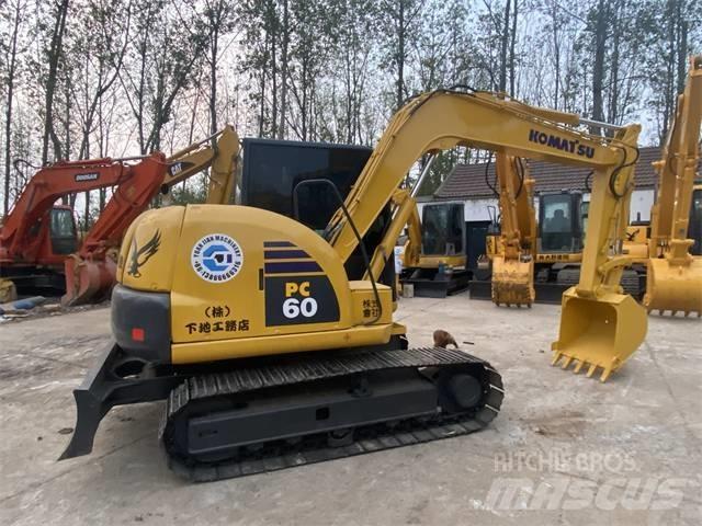 Komatsu PC 60 소형 굴삭기 7톤 미만