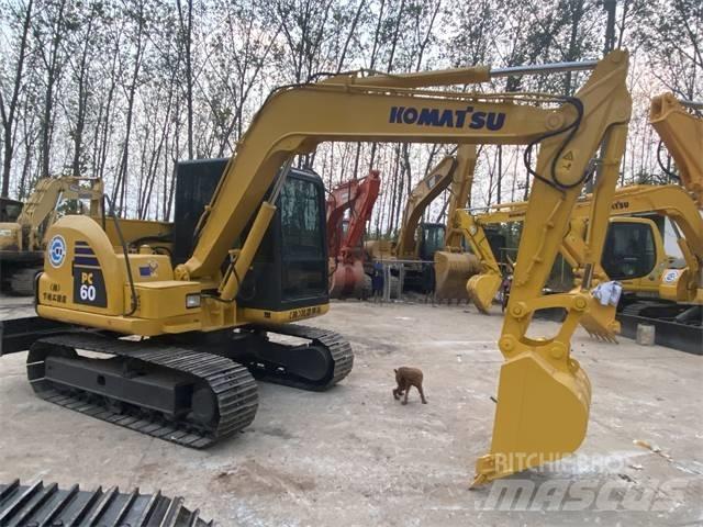 Komatsu PC 60 소형 굴삭기 7톤 미만