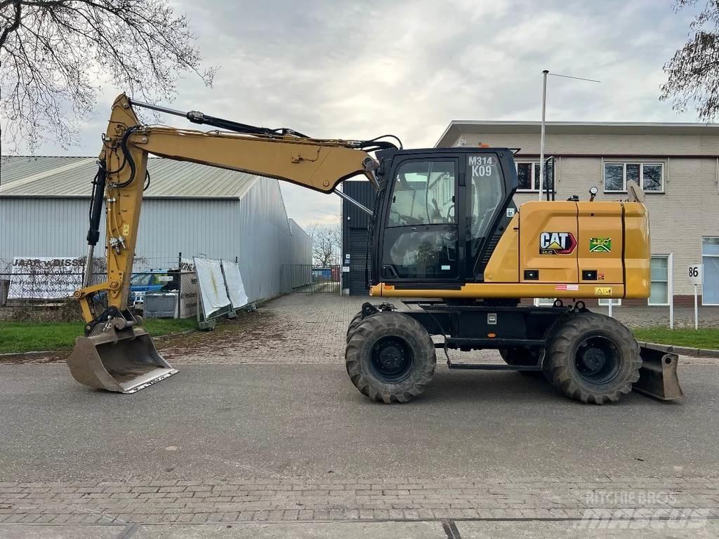 CAT 314 Next gen  휠 굴삭기