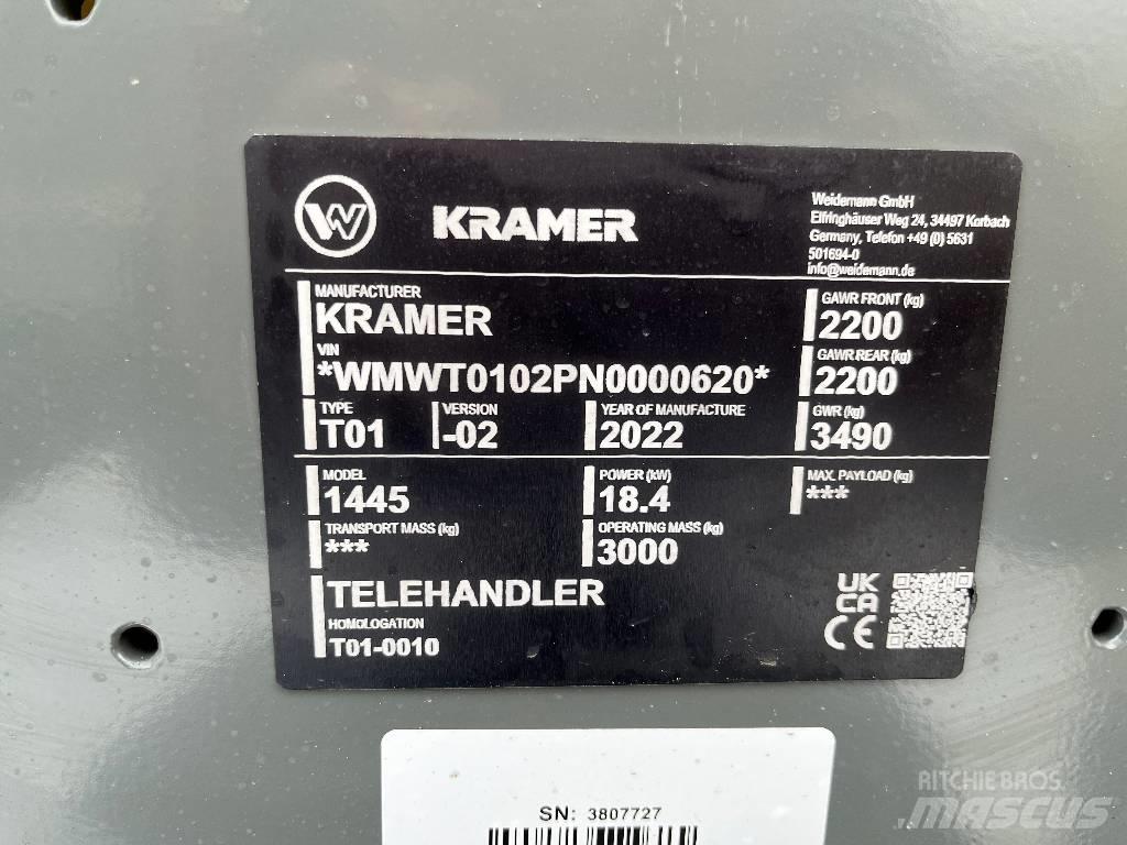 Kramer 1445 텔레스코픽 휠 로더