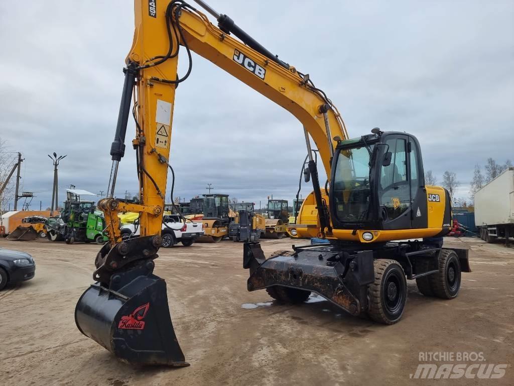 JCB JS 145 W  휠 굴삭기