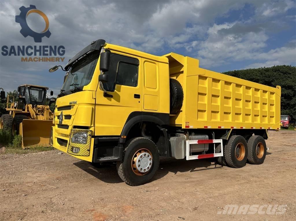Howo 371hp tipper 덤프 트럭