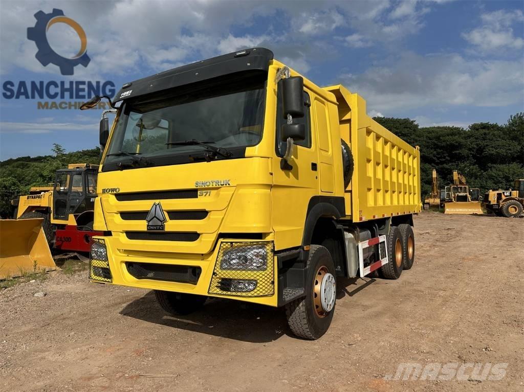 Howo 371hp tipper 덤프 트럭