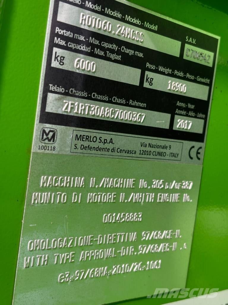 Merlo Roto 60.24 텔러 핸들러