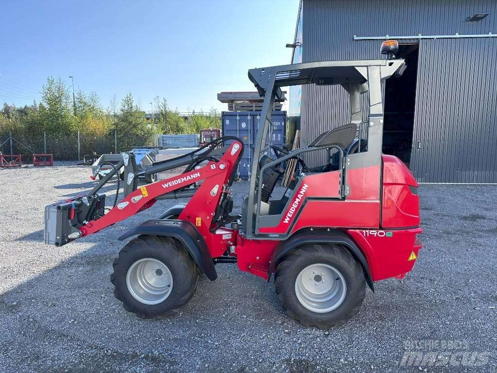 Weidemann 1190 e  스키드로더