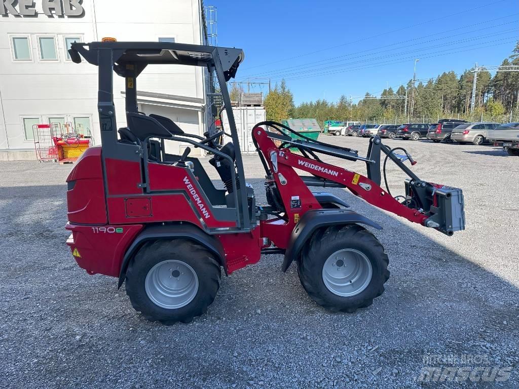 Weidemann 1190 e  스키드로더
