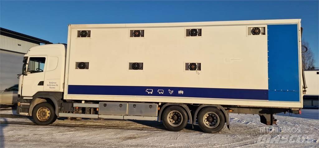 Scania R450 가축 운반용 트럭