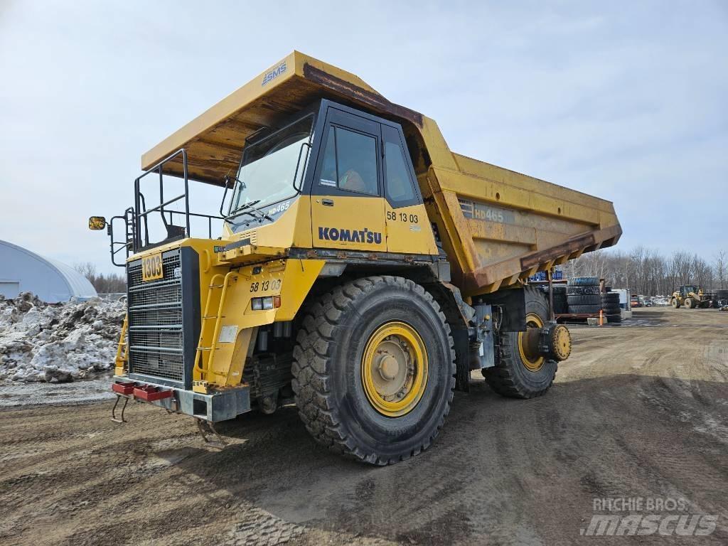 Komatsu HD465-7EO 건설현장 덤프트럭