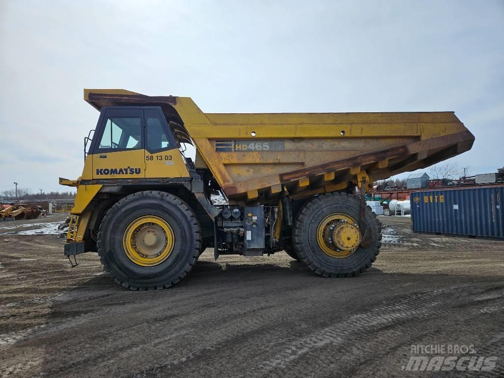Komatsu HD465-7EO 건설현장 덤프트럭