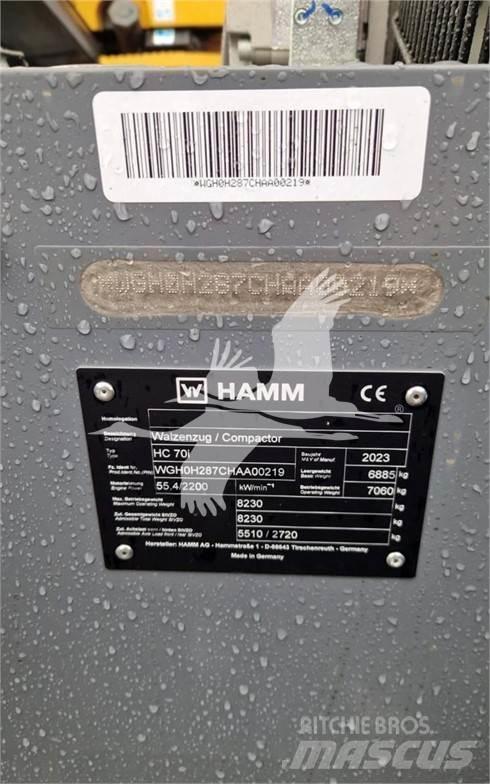 Hamm HC70i 싱글 드럼 롤러