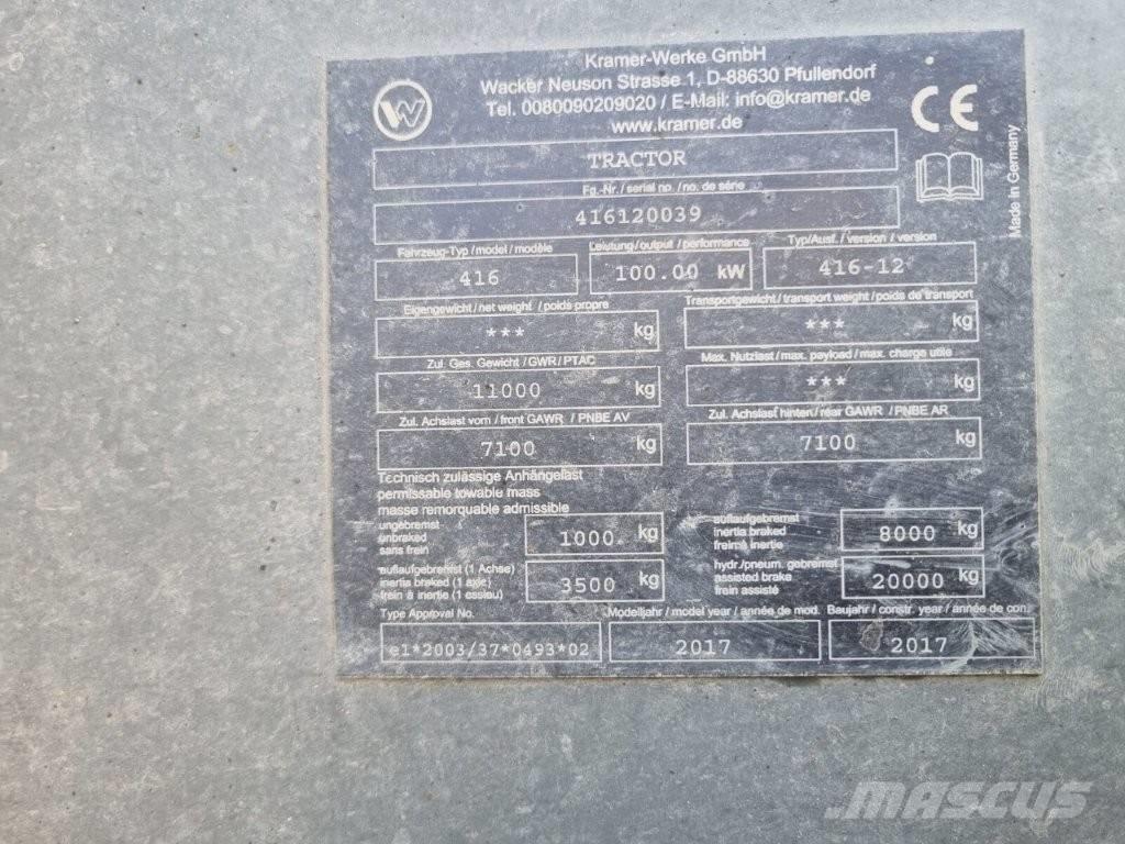 Kramer KT 447 텔러 핸들러