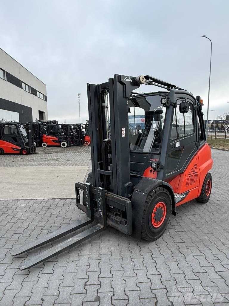 Linde H50T/394-02 LPG 지게차