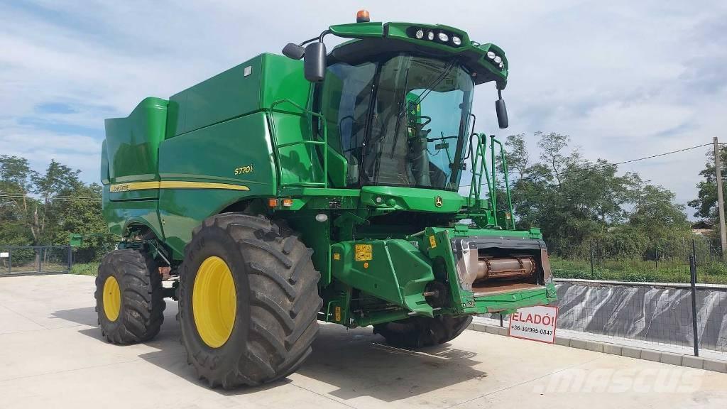 John Deere S770i 콤바인 수확기