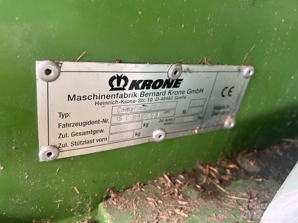 Krone CV150XC 원형 곤포기