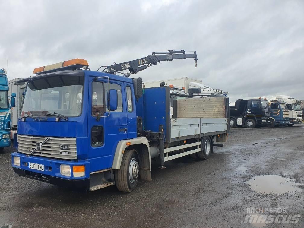 Volvo FL 612 크레인 트럭