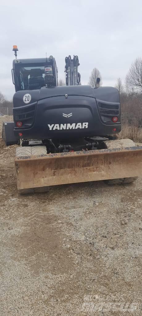 Yanmar B 110 W  휠 굴삭기