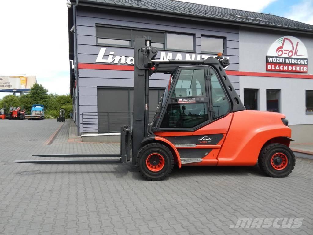 Linde H80D-03/1100 디젤 지게차
