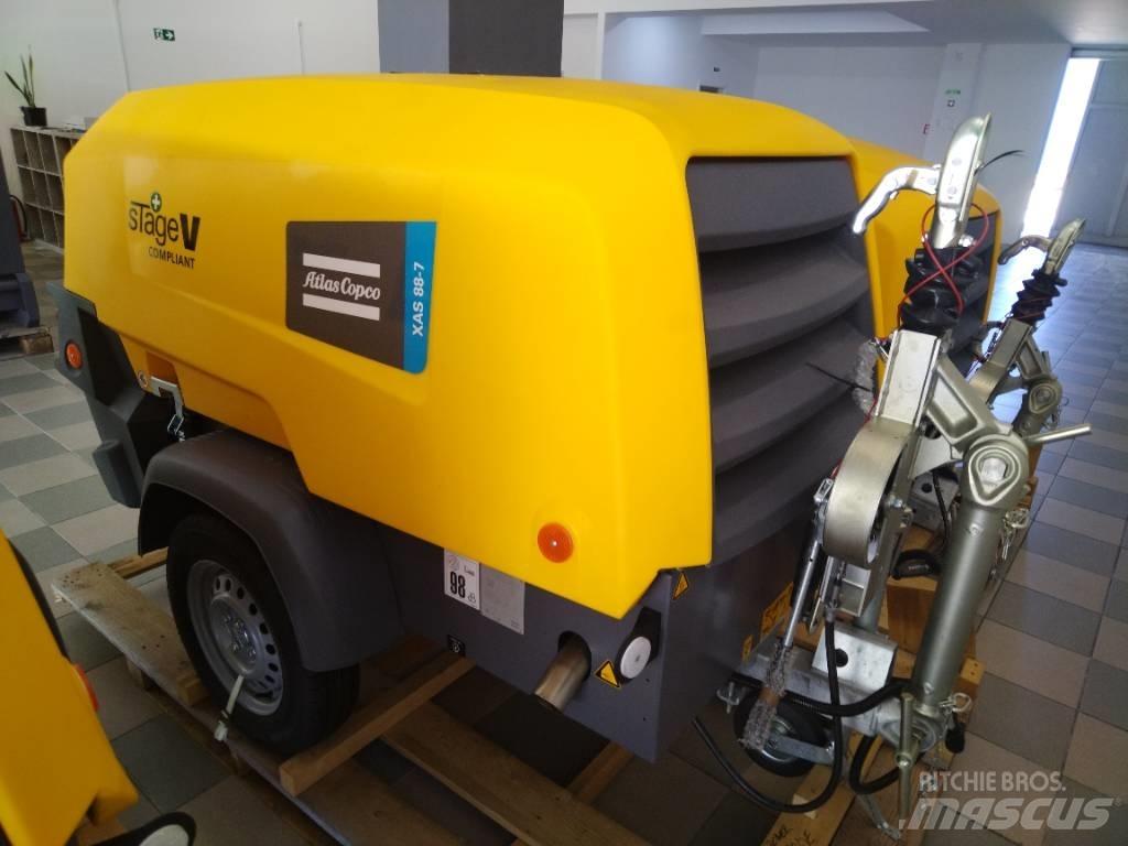 Atlas Copco XAS 88 콤푸레샤