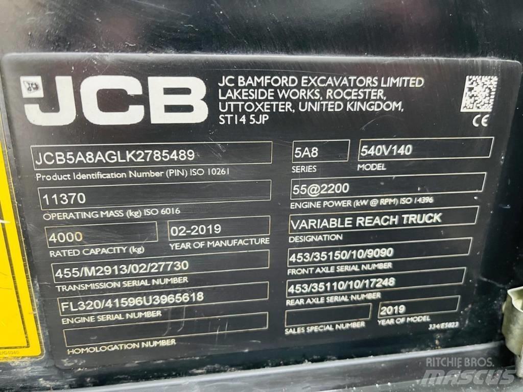 JCB 540-140 텔러 핸들러