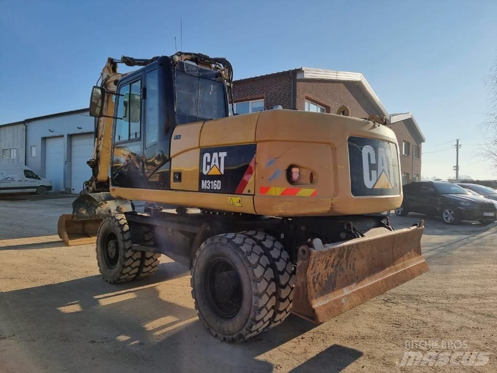 CAT M 316 D II  휠 굴삭기