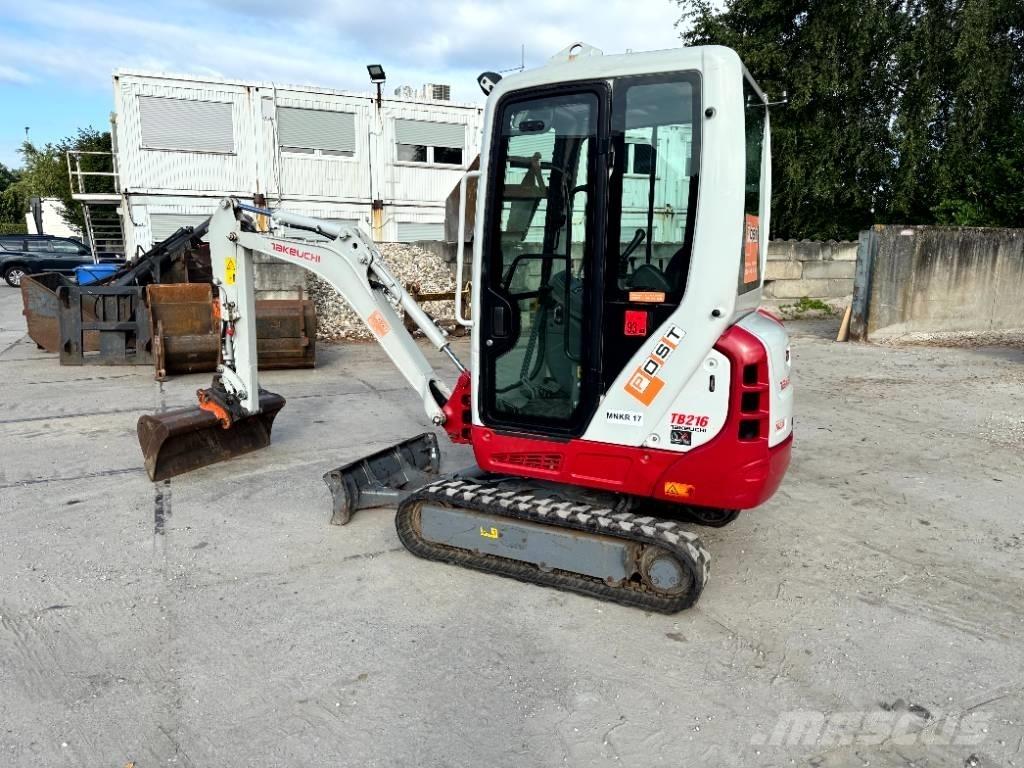Takeuchi TB 216 소형 굴삭기 7톤 미만