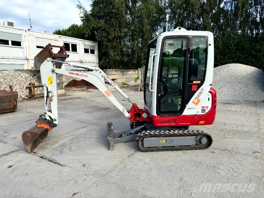 Takeuchi TB 216 소형 굴삭기 7톤 미만