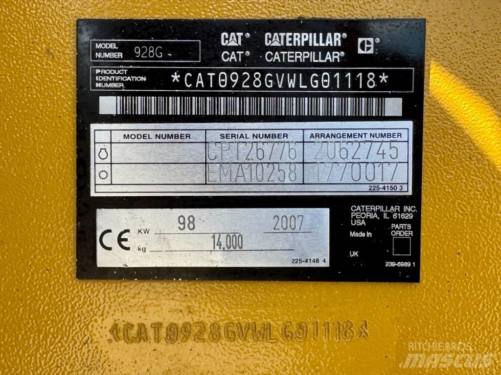 CAT 928 G z  휠로우더