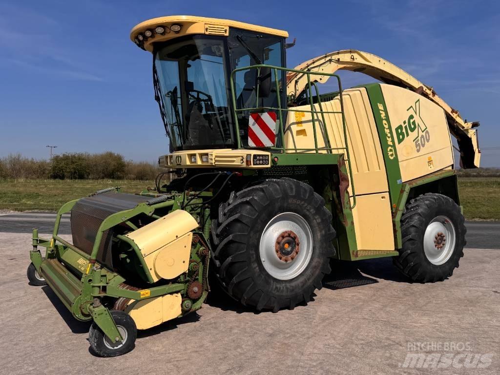 Krone Big X 500 자동 초지기계