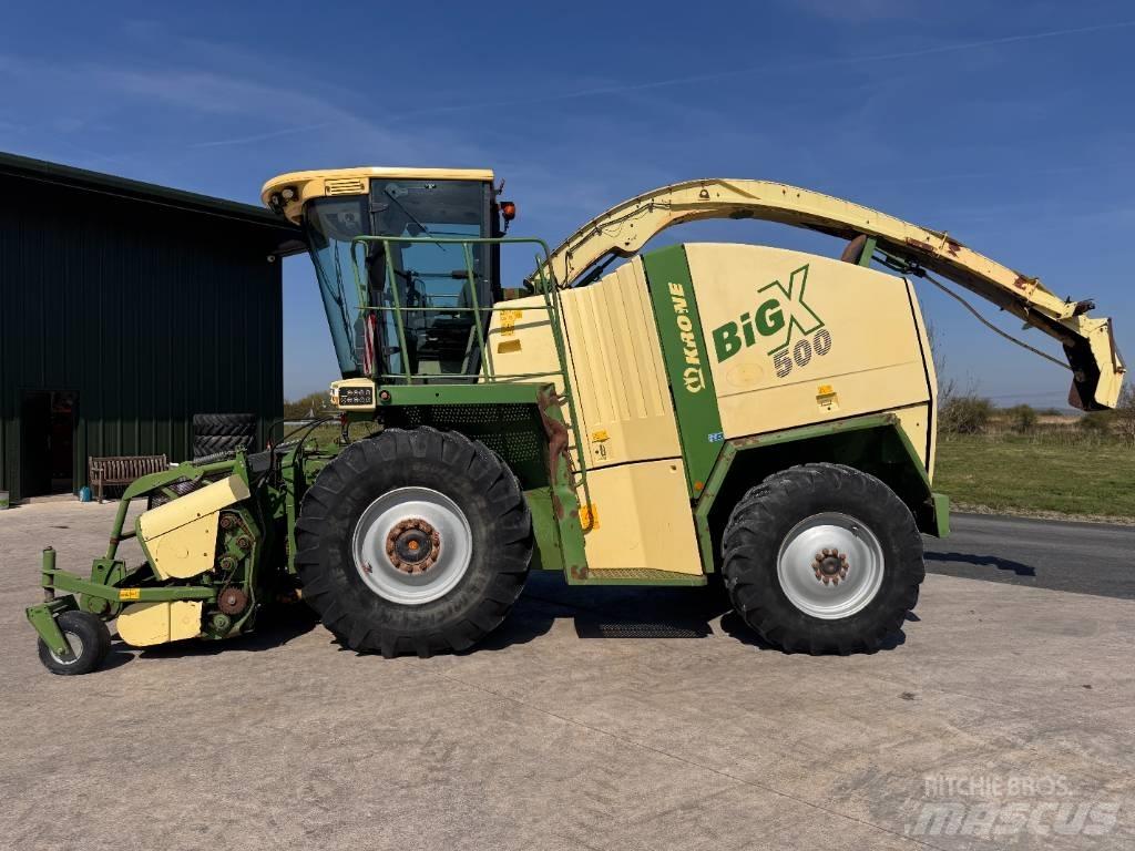 Krone Big X 500 자동 초지기계