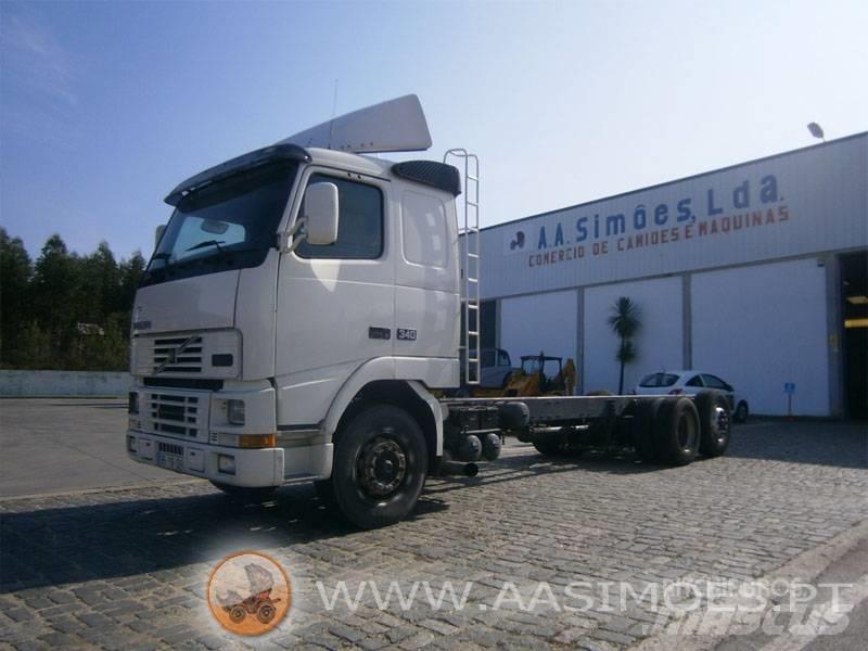 Volvo FH12 340 6X2 새시 운전실 트럭