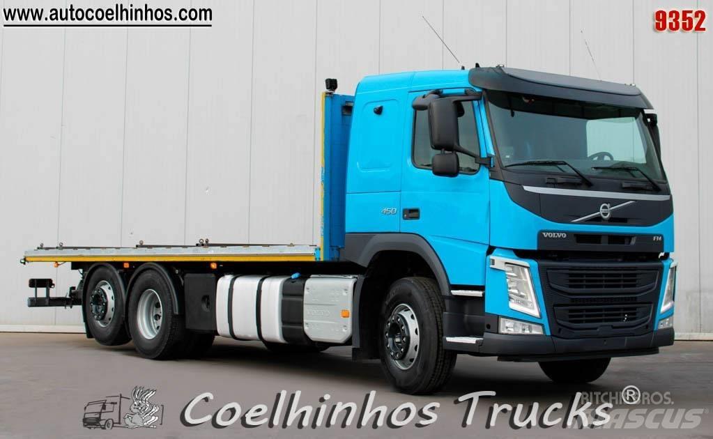 Volvo FM 450 플랫베드/드롭사이드 트럭