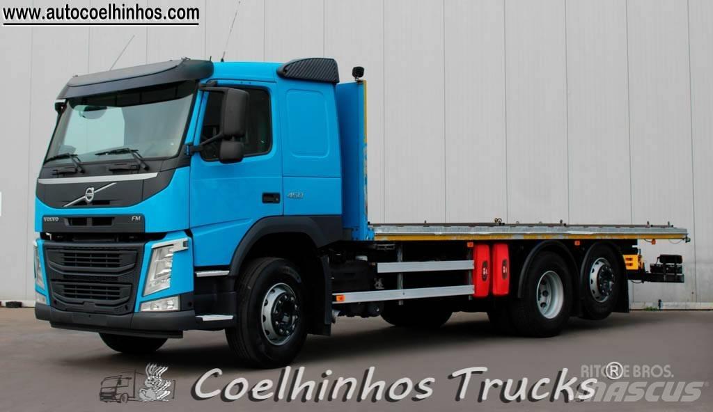 Volvo FM 450 플랫베드/드롭사이드 트럭