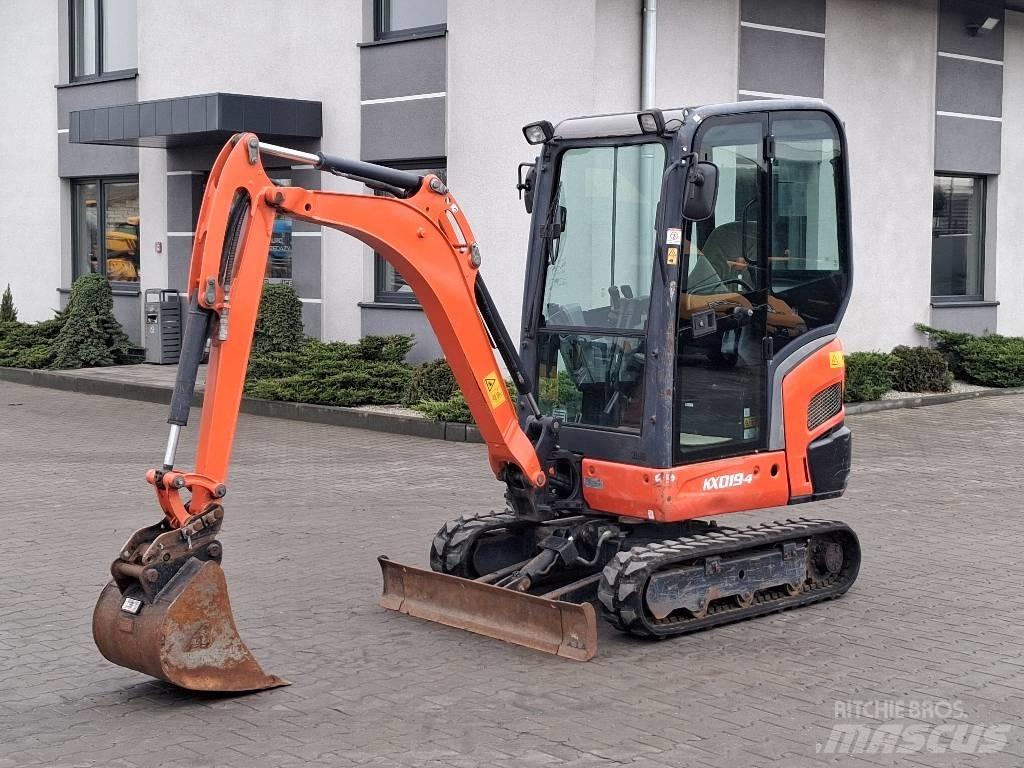 Kubota KX 019-4 소형 굴삭기 7톤 미만