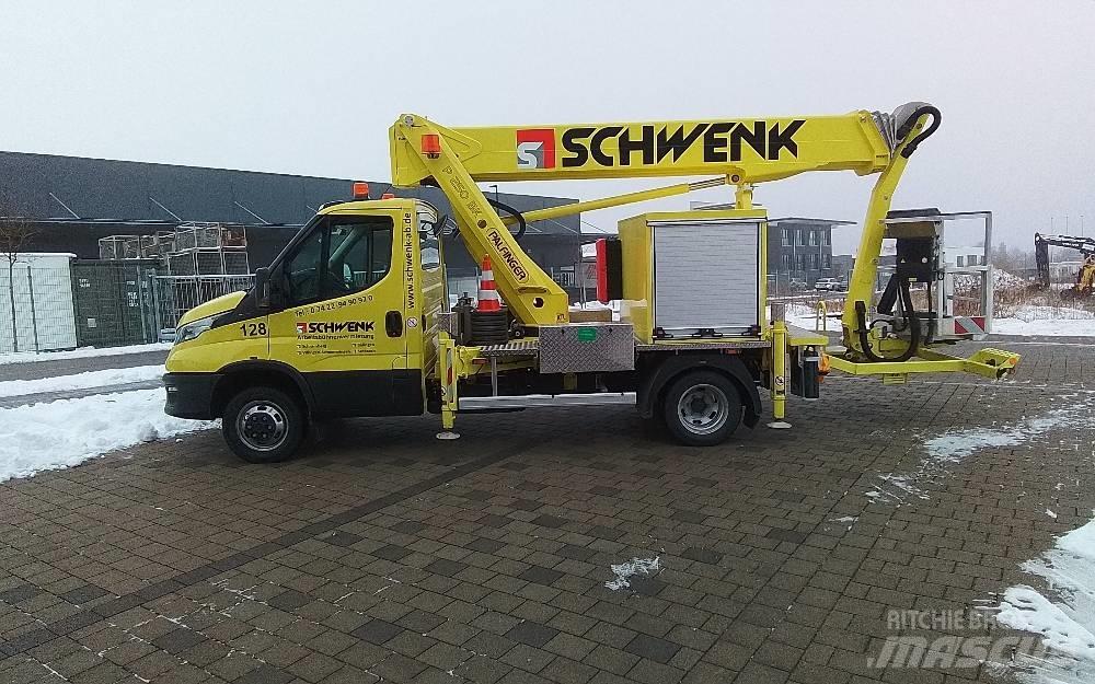 Palfinger P 250 BK 트럭 탑재 고소작업대