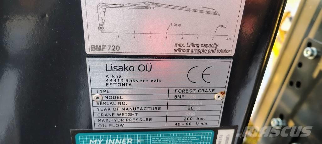 BMF BMF 720 11T1 PRO 임업용 트레일러