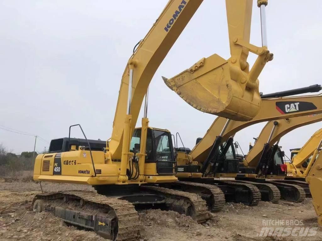 Komatsu PC450-8 대형 굴삭기 29톤 이상