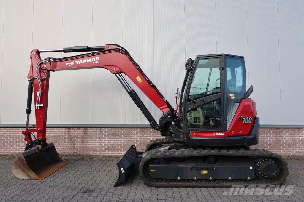 Yanmar SV100-2 중형굴삭기 7톤-28톤