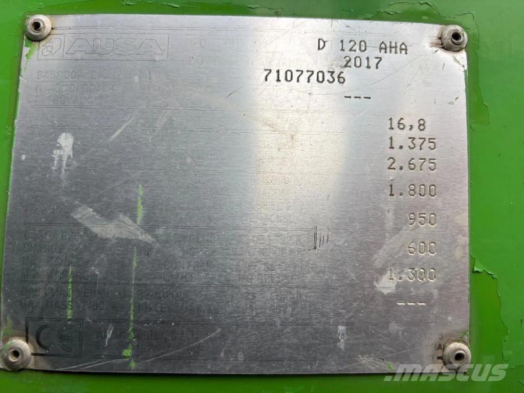 Ausa D120AHA 연결식 홀러