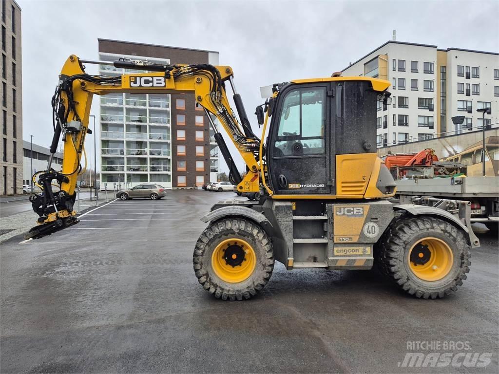 JCB Hydradig 110W  휠 굴삭기