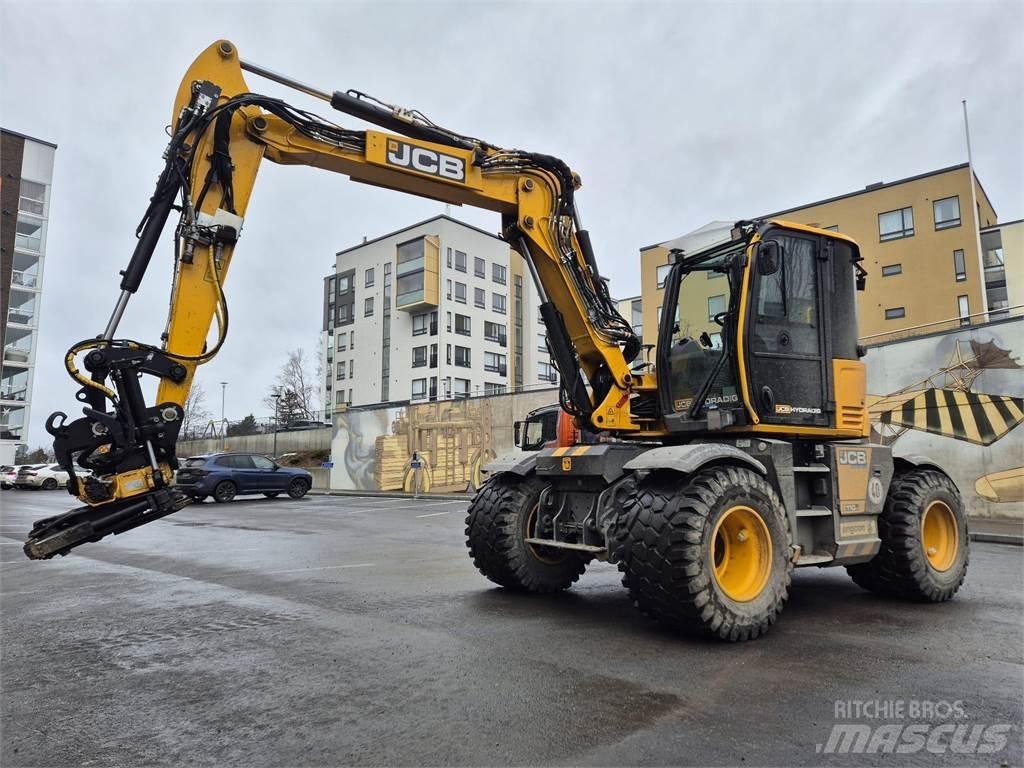 JCB Hydradig 110W  휠 굴삭기