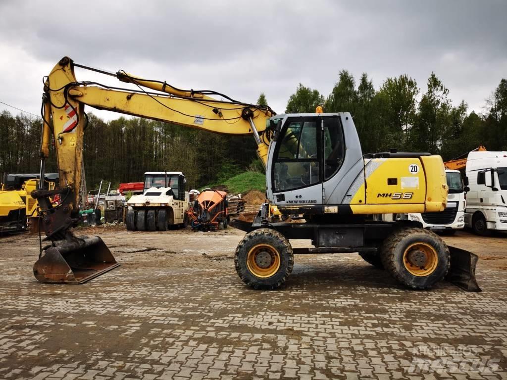 New Holland MH 5.6  휠 굴삭기