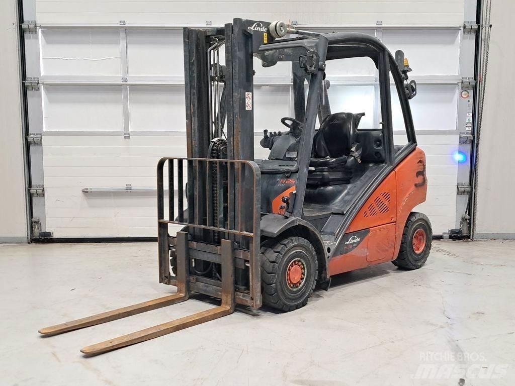 Linde H25D-02 디젤 지게차