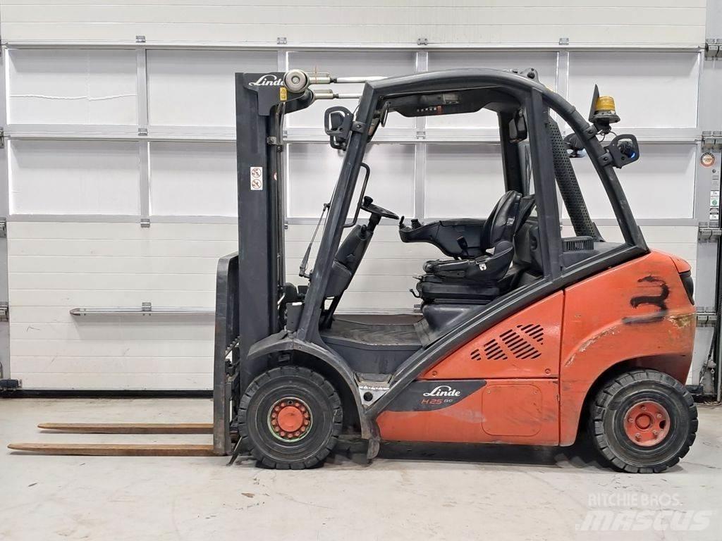Linde H25D-02 디젤 지게차